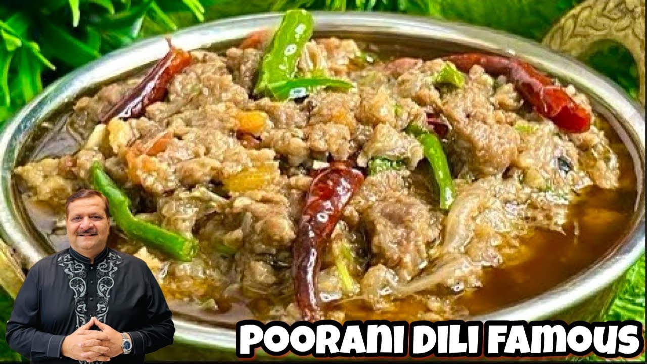 White Keema Stew Recipe | Traditional Bhuna White Keema | Old Delhi Style by
