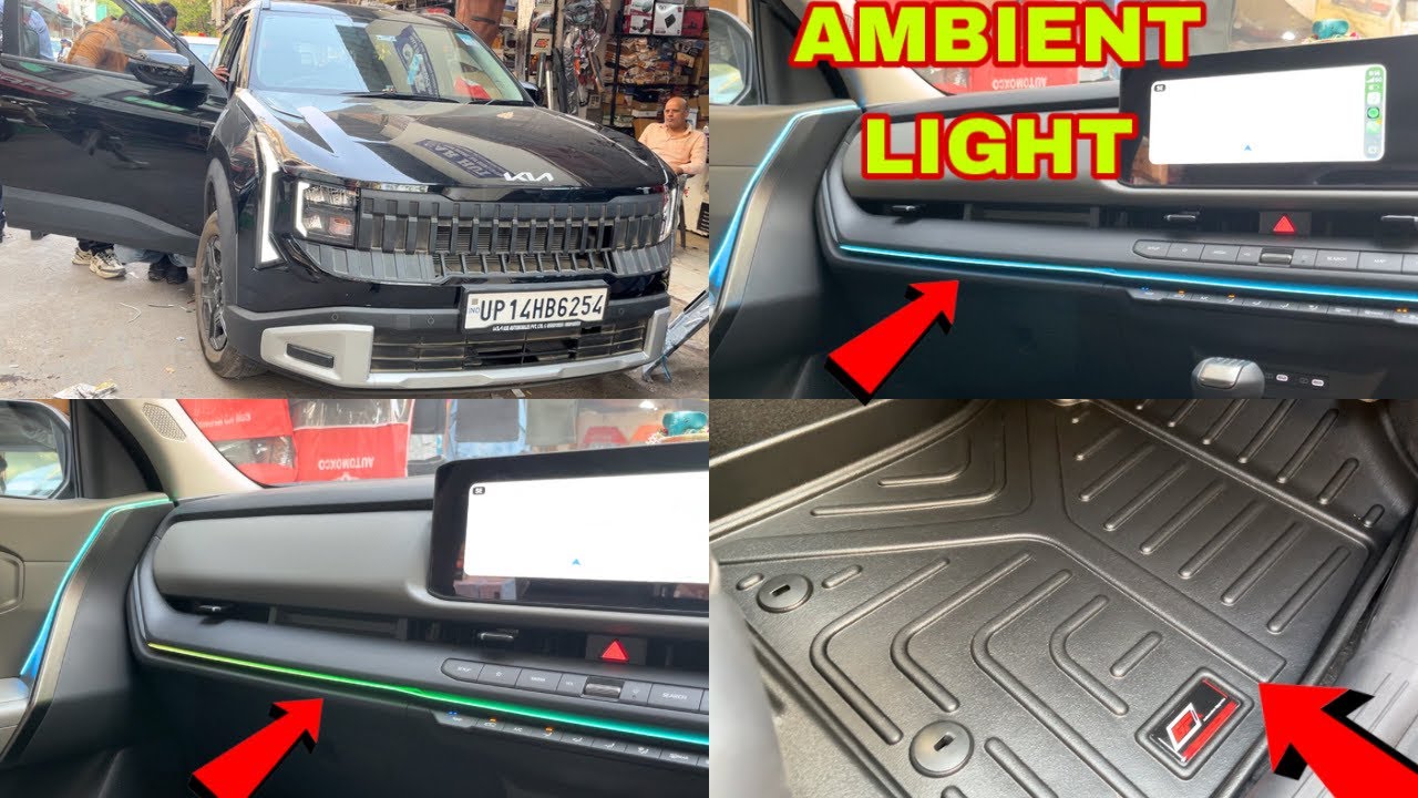 Kia seltos 2026 modified🔥original ambient light for kia seltos 🔥accessories for kia seltos