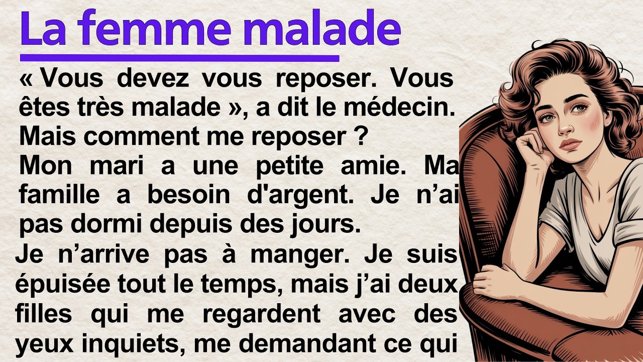 The Sick Wife 😢 | Learn French Through Simple Story (A1&ndash;A2) &ndash; Frenchy Tales
