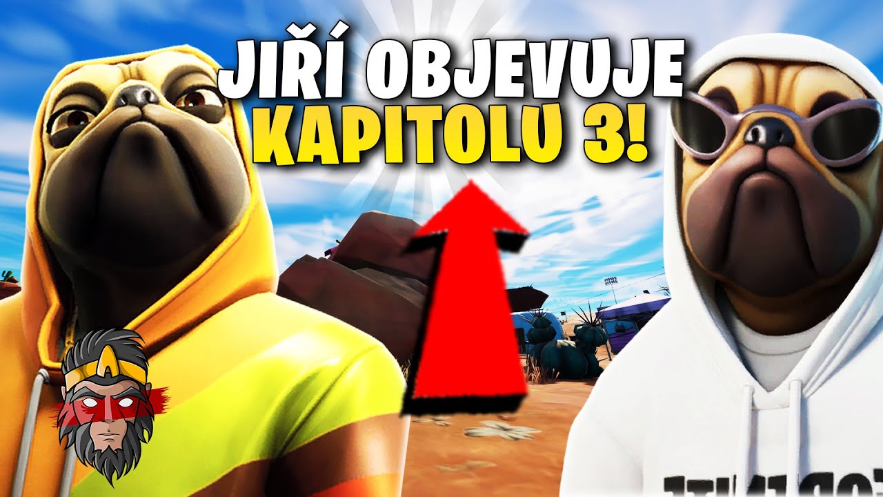JIRKA POPRVÉ OBJEVUJE NOVOU KAPITOLU 3 VE FORTNITE!