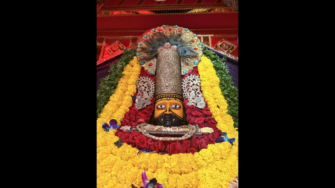 श्री खाटू श्याम जी की श्रृंगार आरती खाटू खोड़ाधाम मंदिर गाजियाबाद #jaishreeshyam #khatushyam #radhe