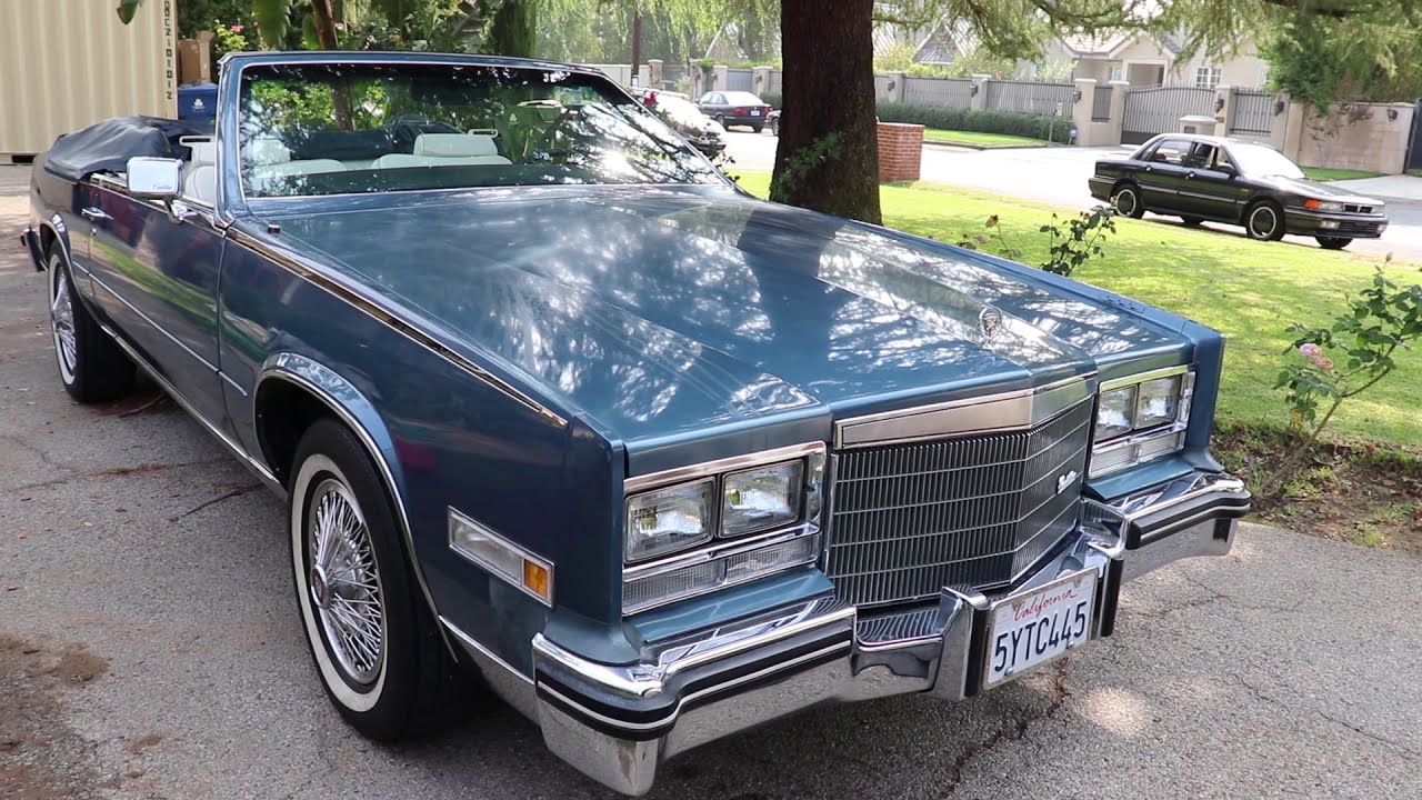 6000 Mile 1985 Cadillac Eldorado Biarritz Review (Grandpa's Car) TIME CAPSULE BACK TO THE 80S!