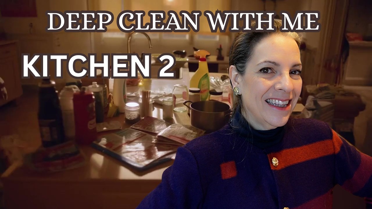 Deep Clean With Me || Kitchen 2 ||