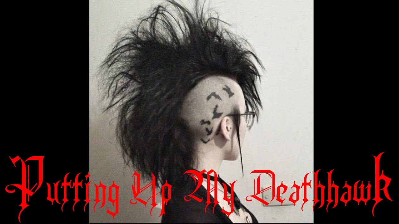 Putting Up My Deathhawk | toxic.dolly