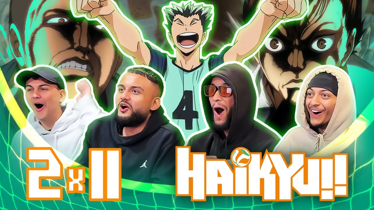 BOKUTO IS INSANE!!! 🔥 | BROTHERS watch Haikyuu!! 2x11 