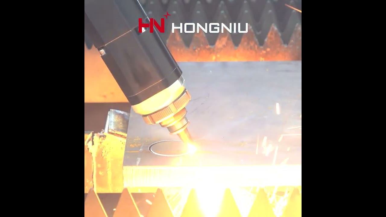 Hongniu Laser 40KW/40000W Ultra High Power Bevel Laser Cutting Machine Cutting 25mm Carbon Steel