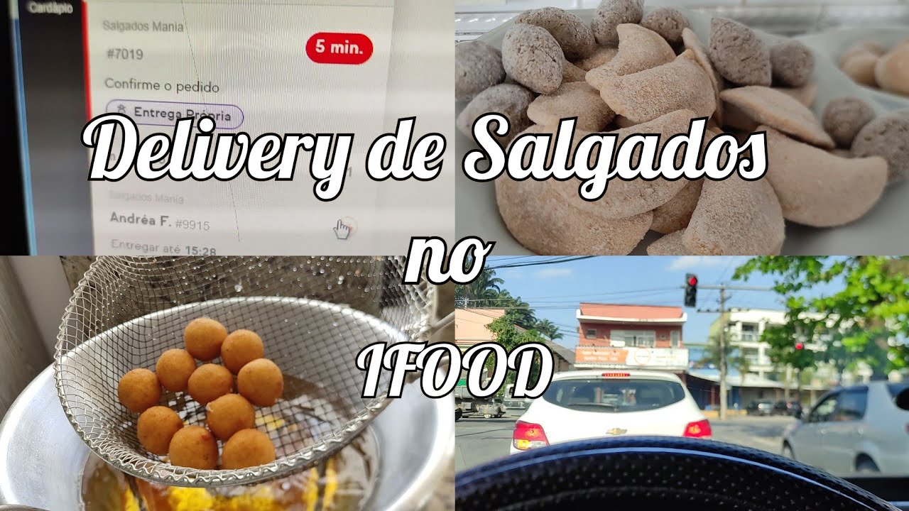 COMO TRABALHO EM CASA VENDENDO SALGADOS PELO IFOOD
