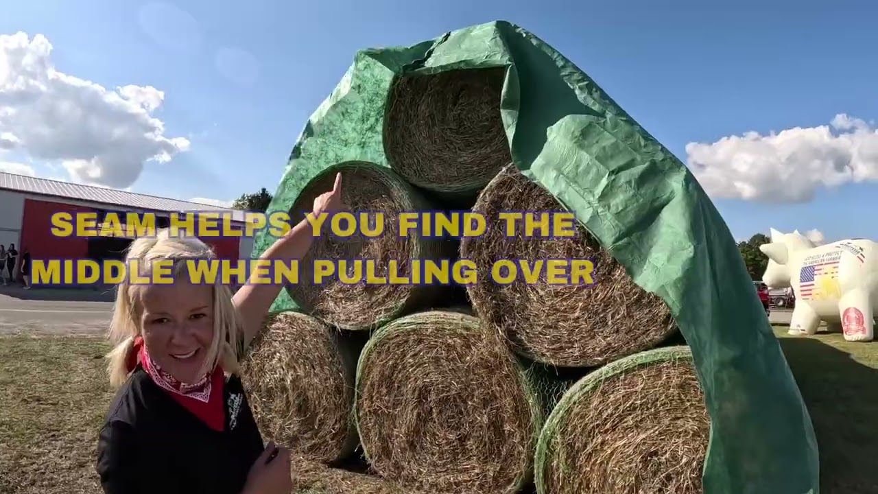 How to Set-up your Protexia Breathable Hay Tarp!🤠