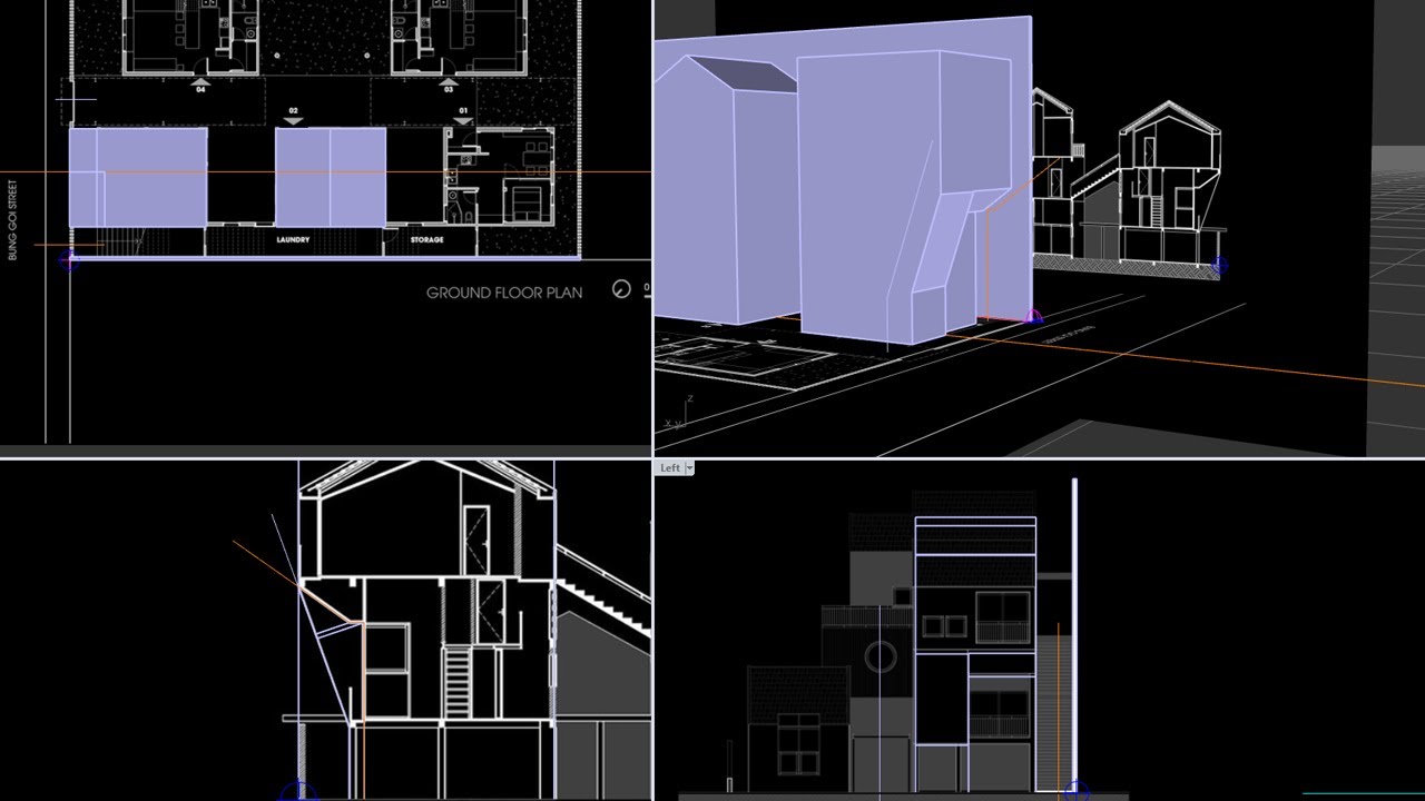 Rhino Massing Model for Precedent Study Tutorial