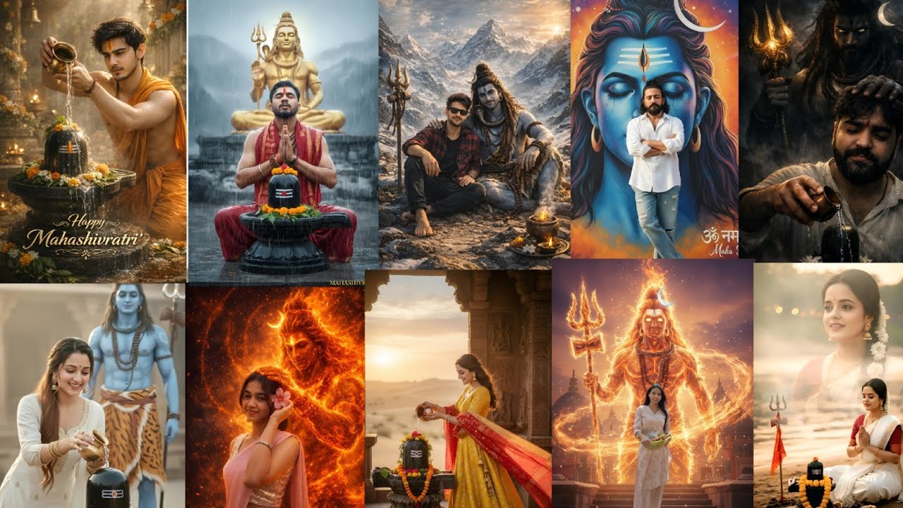 Mahashivratri trending photo editing prompts | Mahashivratri photo kaise banaye