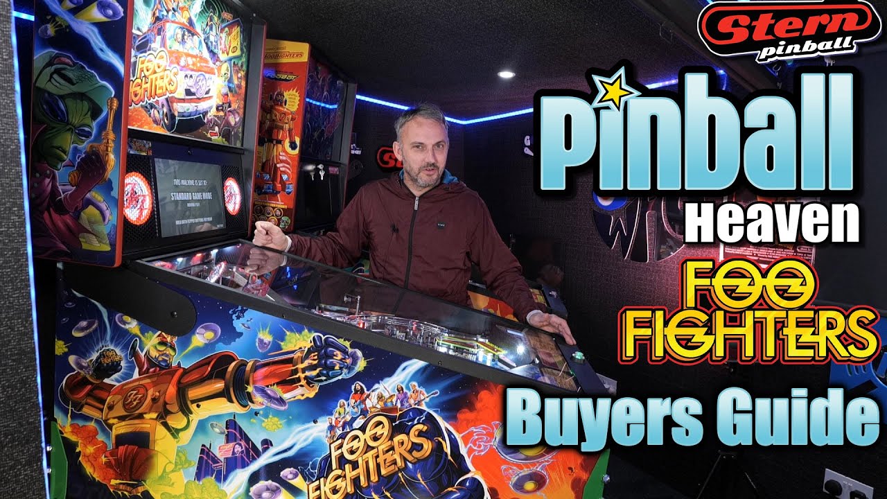 Stern's Foo Fighters Pinball Machine | Review, Gameplay & Buyers Guide