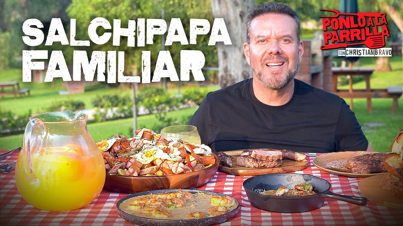 SALCHIPAPA CAMPESINA CONTUDENTE para toda la FAMILIA I Ponlo a la Parrilla