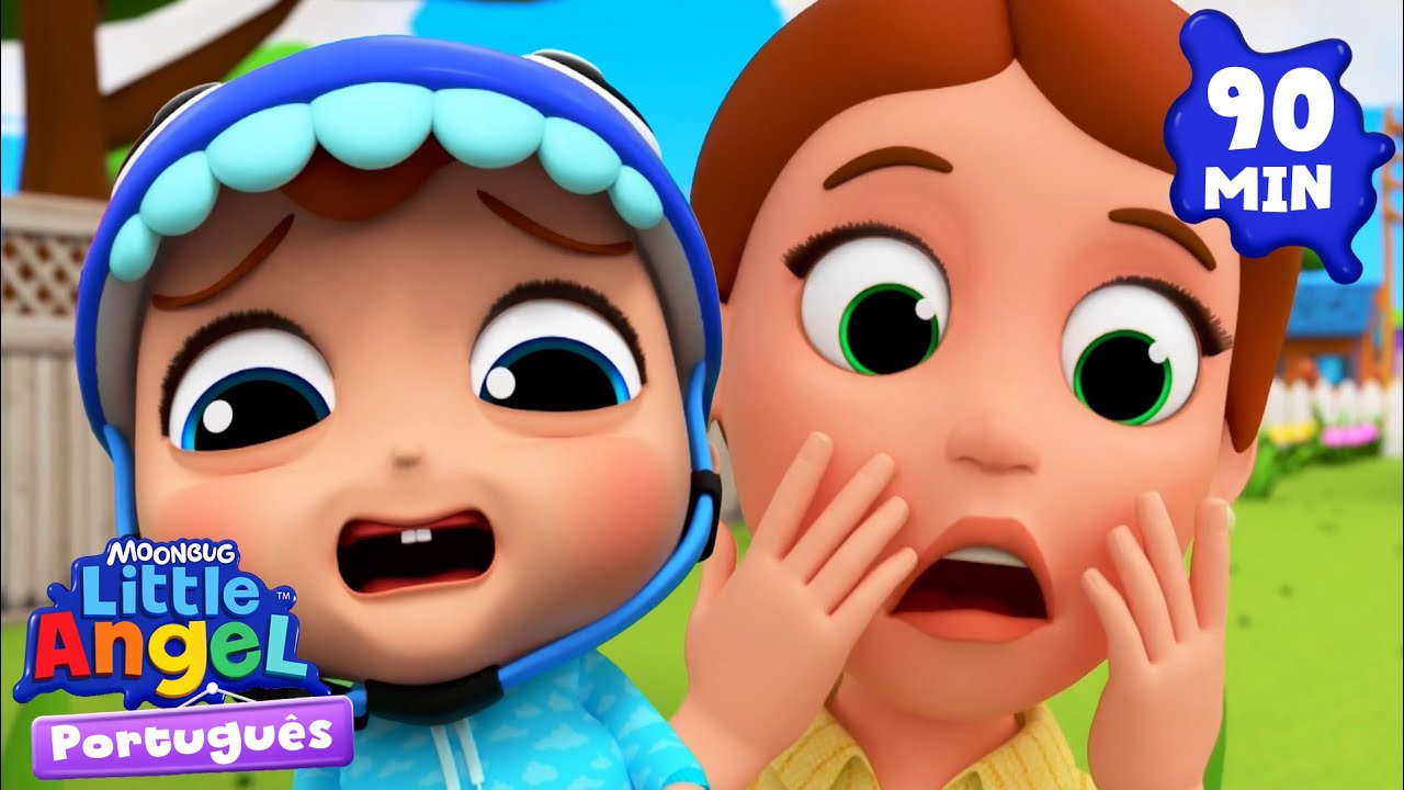 Joãozinho Ama a Mamãe | Little Angel Brasil | Moonbug Kids | Músicas Infantis em Português