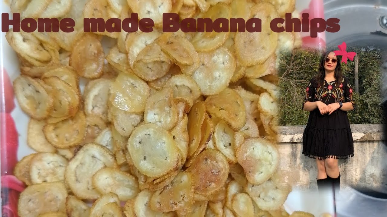 Healthy and tastier Home made Banana chips 😋