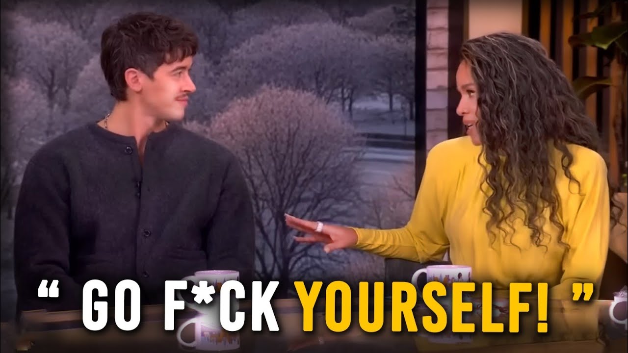 Tom Blyth ERUPTS Against Joy Behar, Whoopi Goldberg Freezes On The View Live!