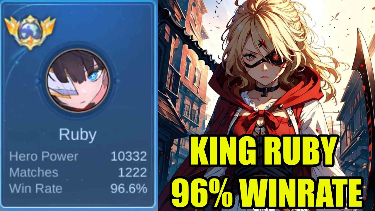 Hero gold lane paling Meta saat ini bisa 250 kali winstreak lawan top global dan pro player di rank