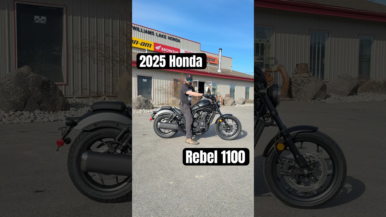 2025 Honda Rebel 1100 DCT Sound Test / What Do YOU Ride?!?