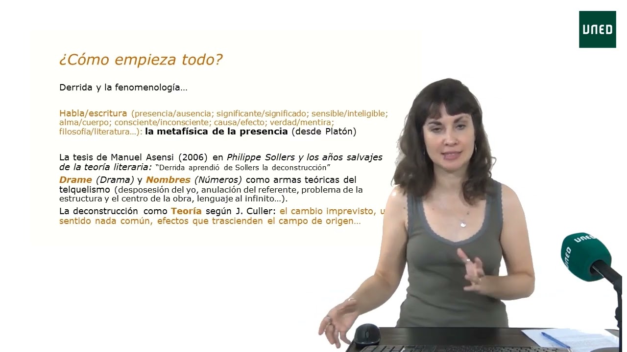 Sesión 7: Posestructuralismo y deconstrucción  (Parte I I)