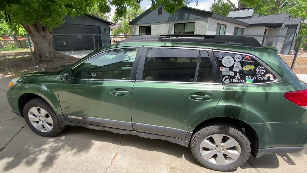 How To Remove The Back Seats on a 2011 (4th Gen) Subaru Outback