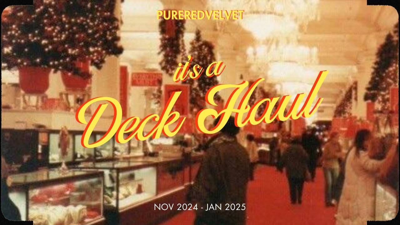 It's a Deck Haul | All the Decks I Got This Holiday Season
