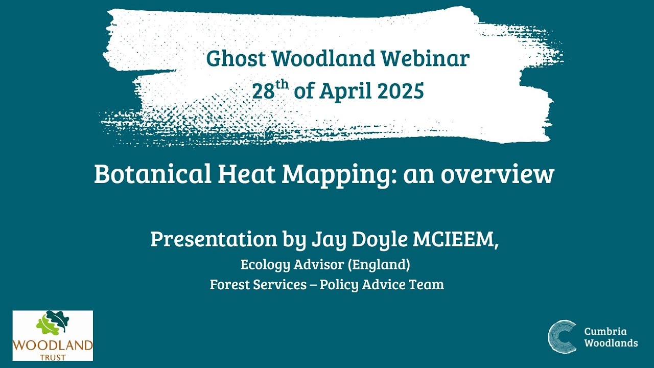Ghost Woodland Webinar - Botanical Heat Mapping: ​An Overview ​
