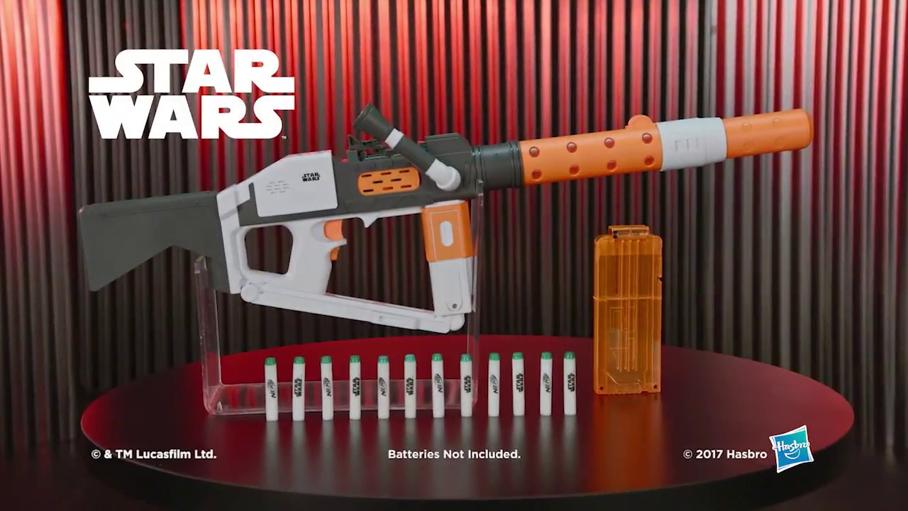 NERF Star Wars - First Order Stormtrooper Blaster - Demo Video