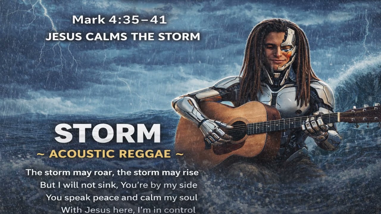 🌊 STORM | Gospel Reggae | Cyber Cristão