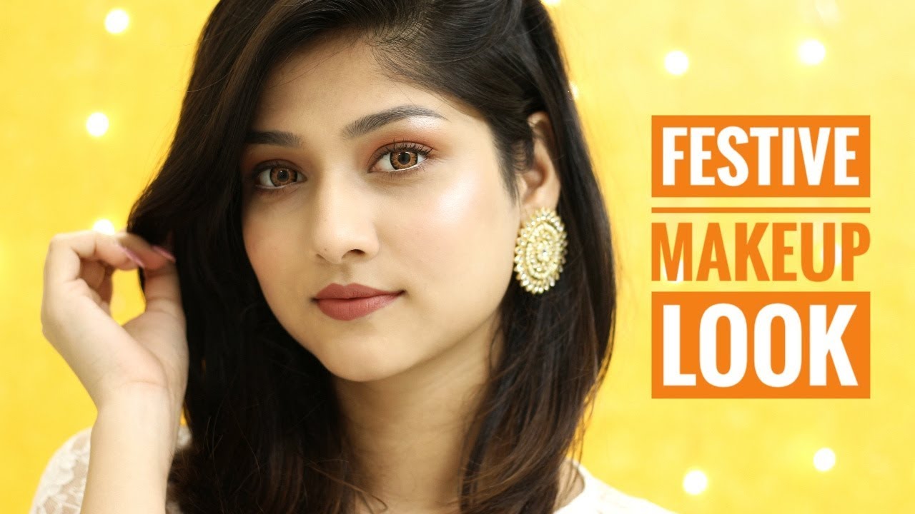 QUICK & EASY FESTIVE MAKEUP LOOK | Ganesh Chaturthi | Manasi Mau