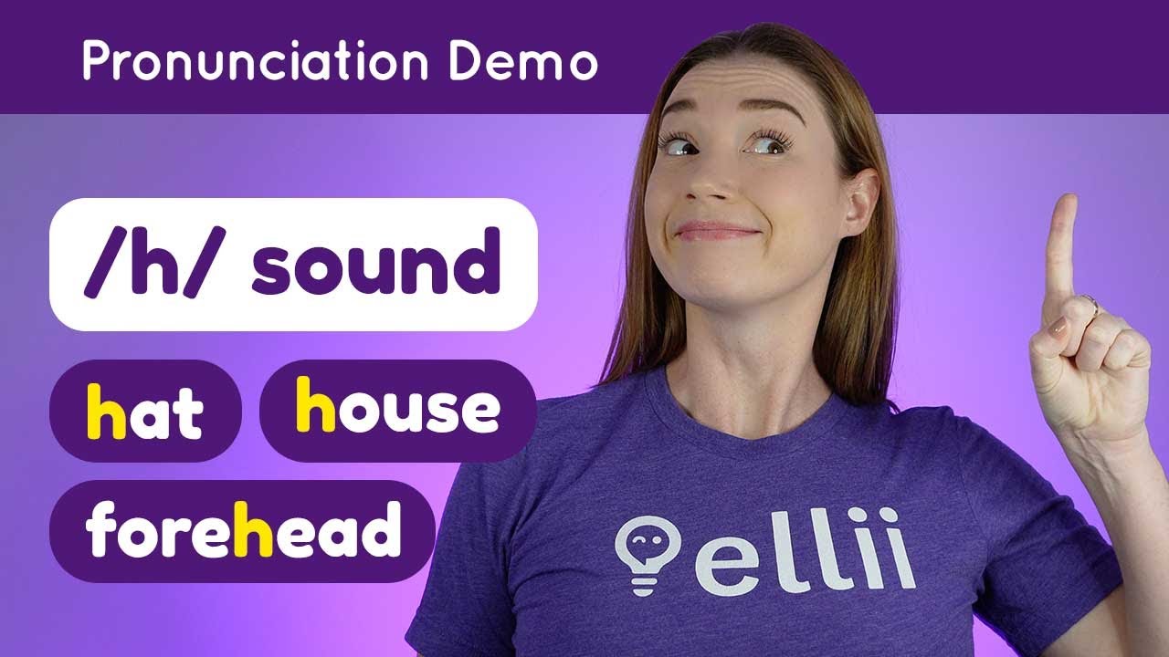Pronouncing /h/ &ndash; English Pronunciation Lesson (Part 1)