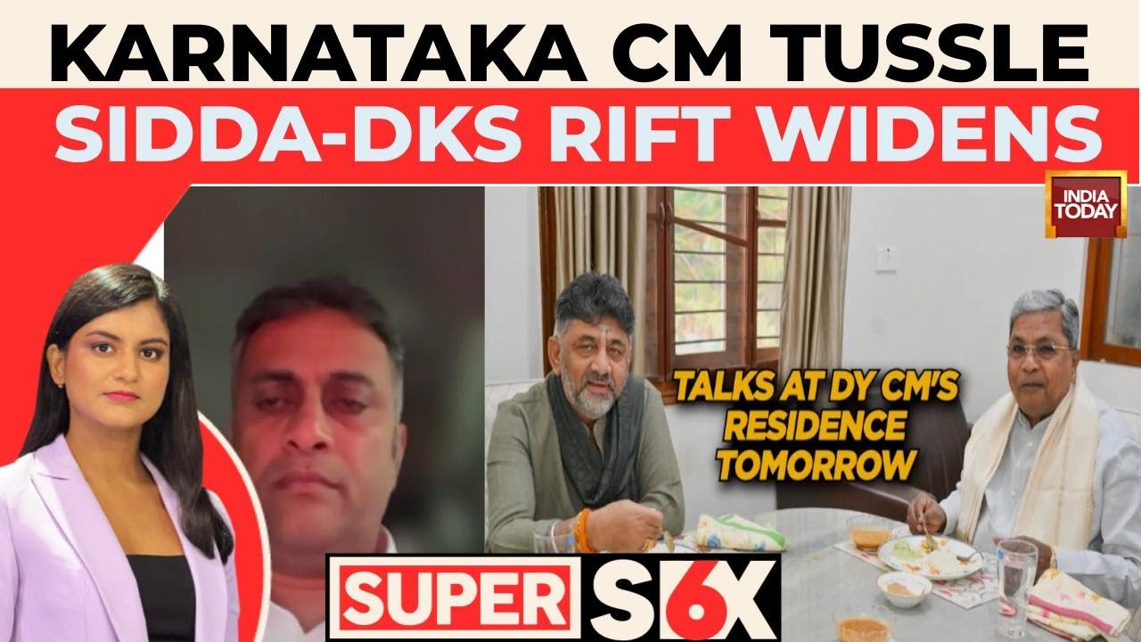 Karnataka Congress Rift: Siddaramaiah, DK Shivakumar Project Unity After 'Breakfast Diplomacy' Meet