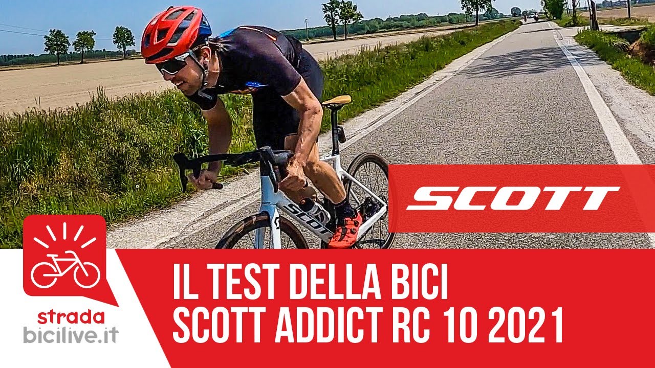 Scott Addict RC 10 2021: test e recensione della bici da corsa
