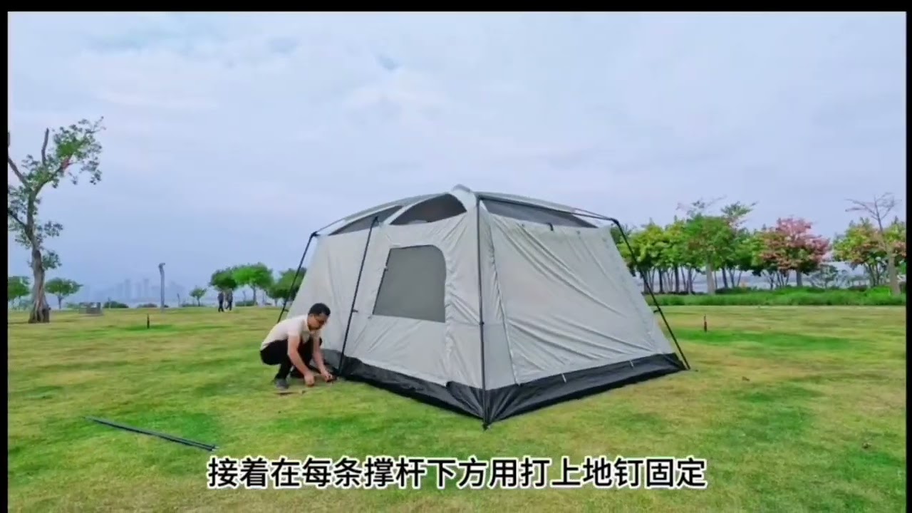 cara mendirikan tenda sejenis alltrek tentastic lama/tentastic pro dan cara menyusun kembali tenda