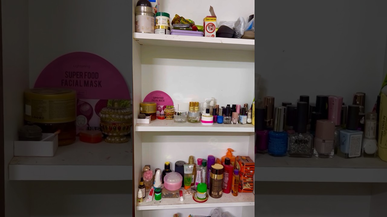 Dressing table organizing ideas | Before and After Transition #homedecor #diyideas #shorts