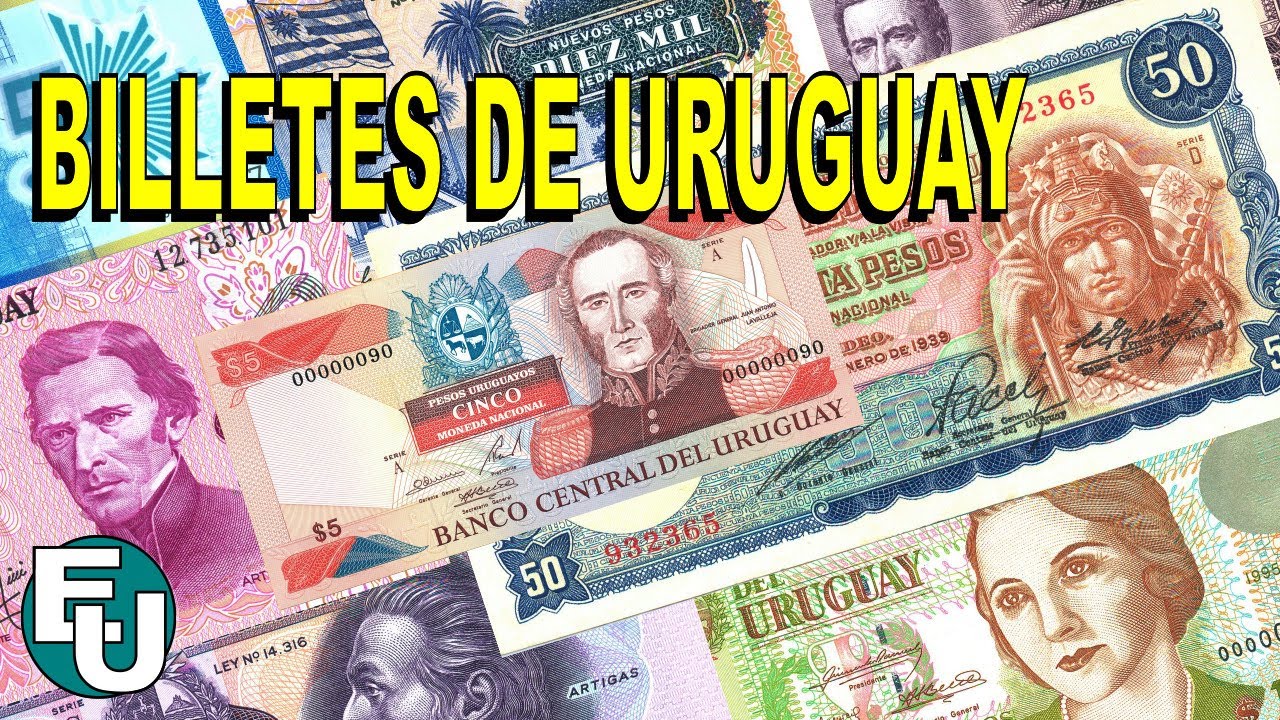 Todos los billetes del Banco Central del Uruguay #economía