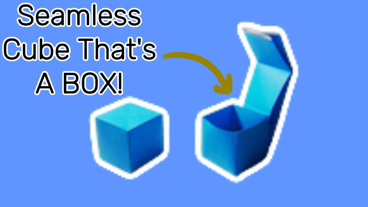 Origami Seamless Cube That's A BOX! (Low Intermediate)