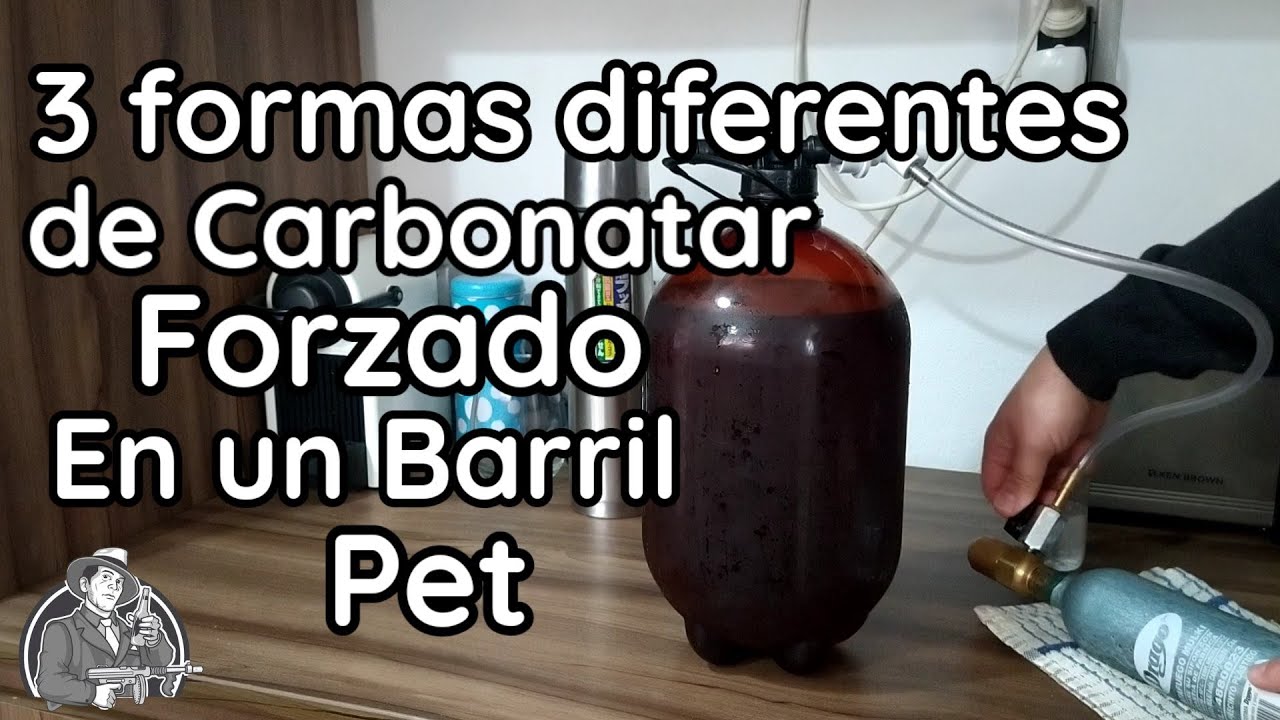 Carbonatar Forzado cerveza artesanal con Co2 en barril PET / La Birra Nostra