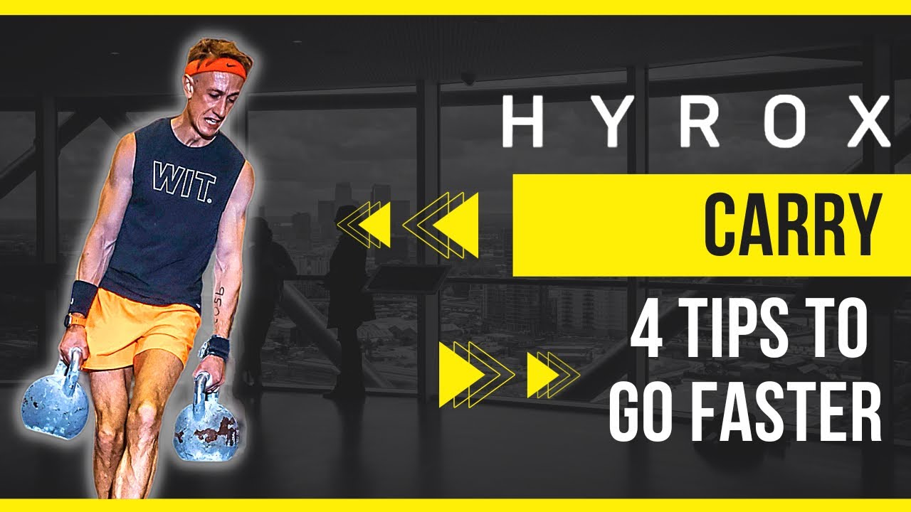 hyrox farmers carry tips to go faster in your hyrox race / hyrox training kettlebell carry tips