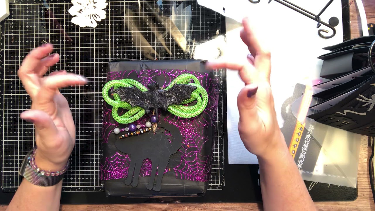 Incoming swap reveal!!!  Halloween book box hosted by Tiffany McGill.