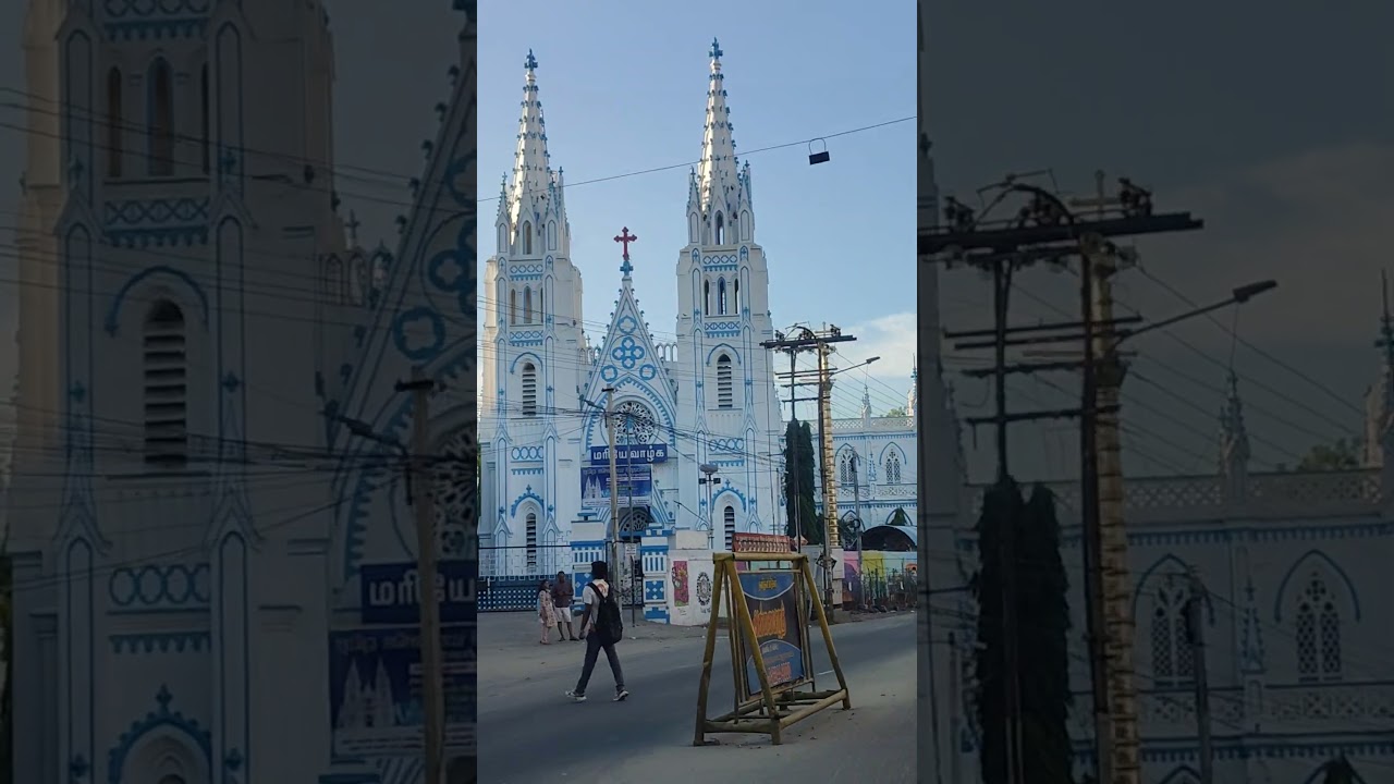 Saint Mary's Cathedral Church Madurai #madurai #stmaryscathedral #stmaryschurch #churchshorts #new