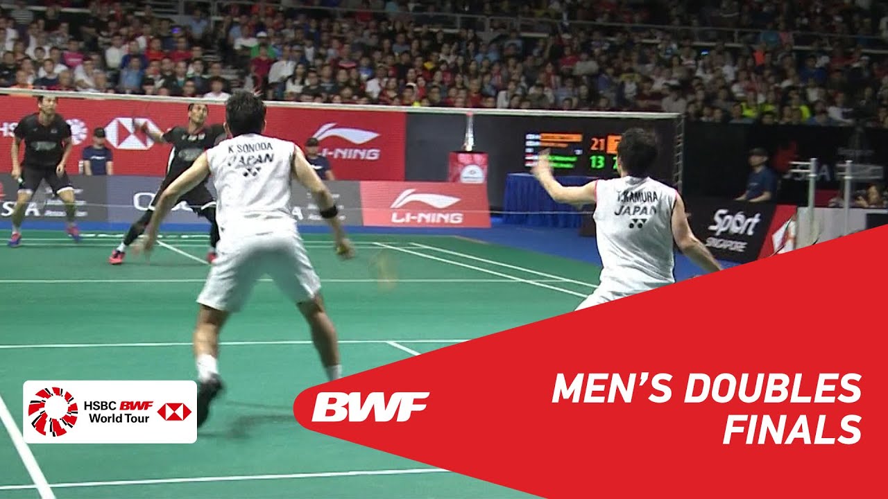 F | MD | KAMURA/SONODA (JPN) [3] vs AHSAN/SETIAWAN (INA) [4] | BWF 2019