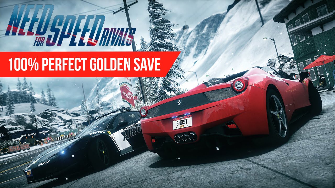 Need For Speed Rival 100% Perfect Golden Save