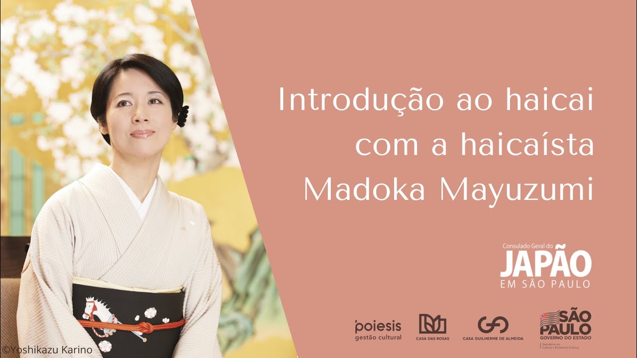 Palestra da haicaísta japonesa Madoka Mayuzumi