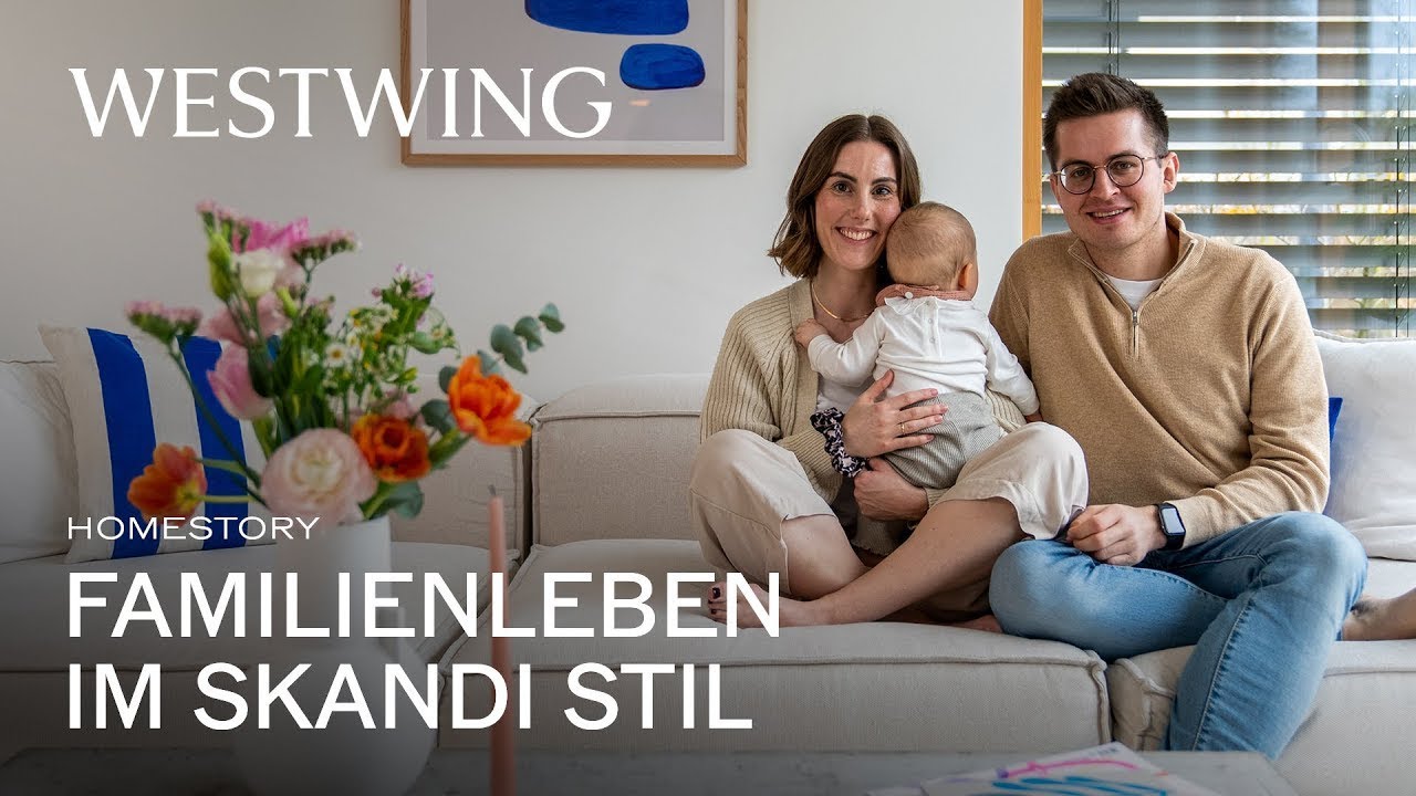Modernes Familienleben im skandinavischen Stil | Wohnideen f&uuml;r ein Zuhause im Skandi Style |Roomtour