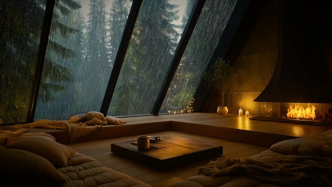 Rainy Day Sanctuary | Cozy Cabin & Fireplace