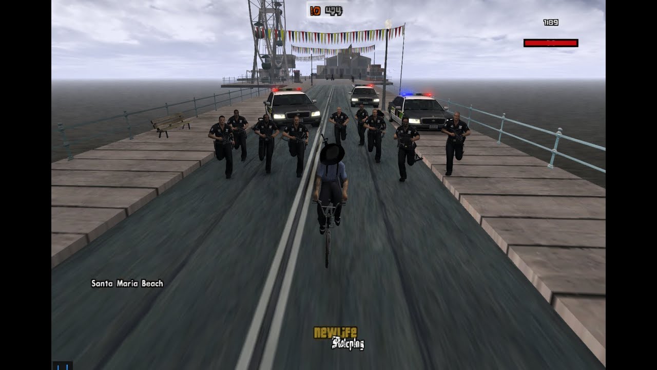 John vs Lspd NLRP 🚲🚔