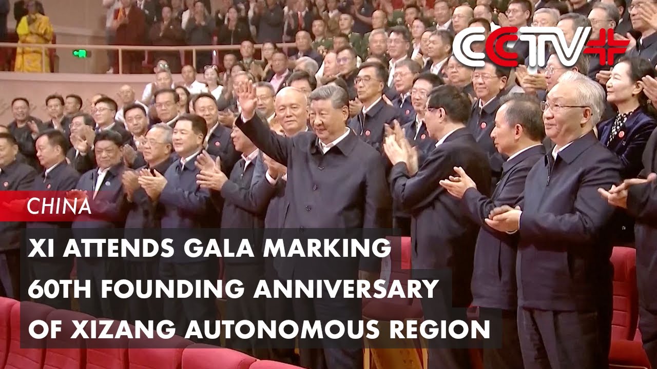 Xi Attends Gala Marking 60th Founding Anniversary of Xizang Autonomous Region