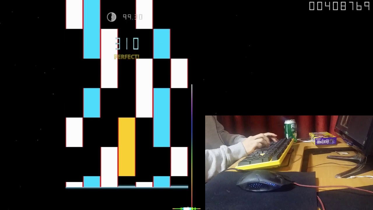 [Osu! Mania 7K] ★8.55 Ragnarok [The end] 98.95% +hand cam (Player - Estonians)
