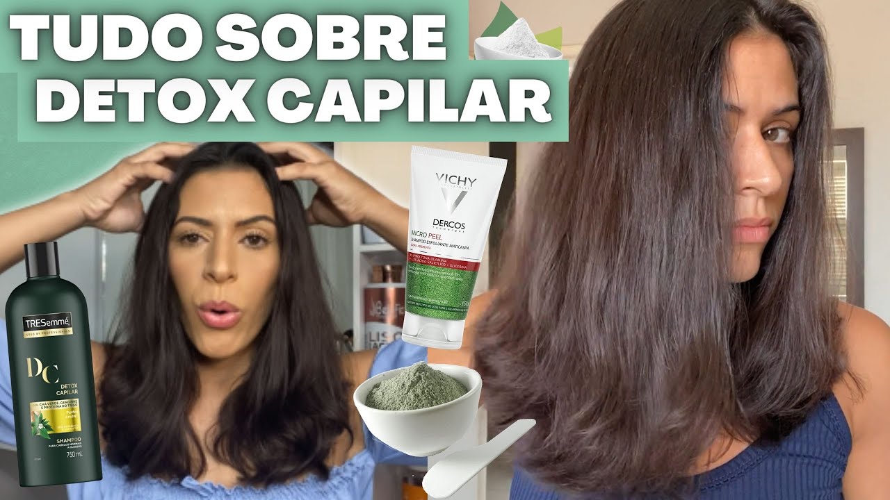 COMO FAZER DETOX CAPILAR EM CASA: TUDO QUE VOCÊ PRECISA SABER - MINHA ROTINA DETOX | Larisse Gama