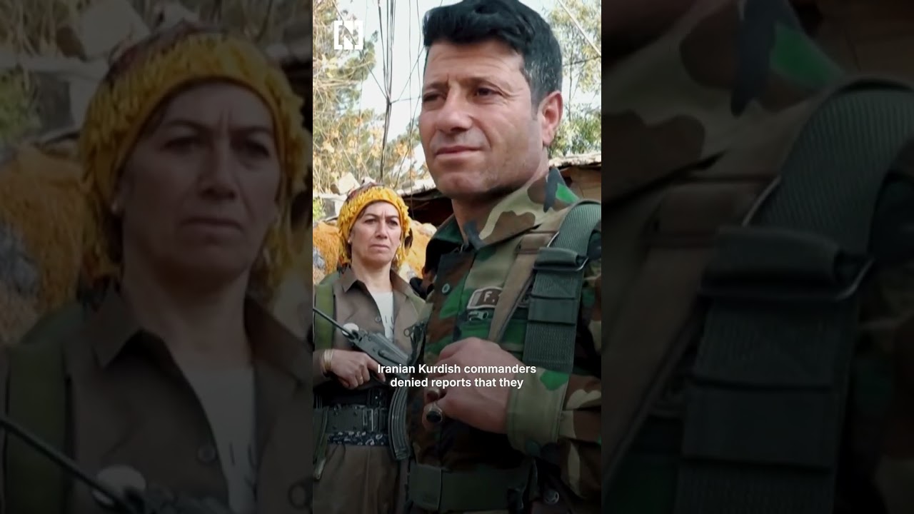 Иранские курдские бойцы сдерживают наступление, поскольку планы наземного наступления зашли в тупик.