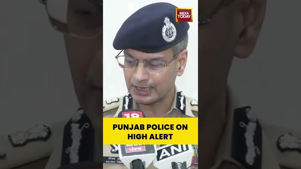 Punjab DGP On Peace And Security Across State | India Today | #punjab #statesecurity